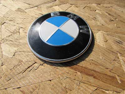 BMW Emblem Badge 82mm Front Bumper 51147057794 F10 F12 E85 5, 6, Z Series3